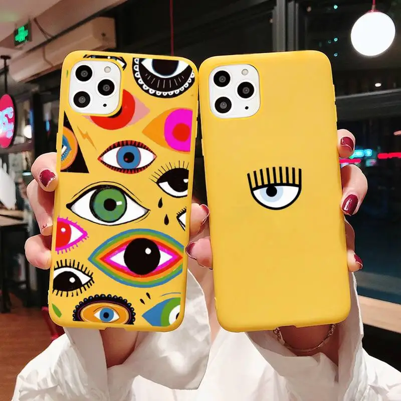 Чехол для телефона с изображением злых глаз | Мобильные телефоны и аксессуары