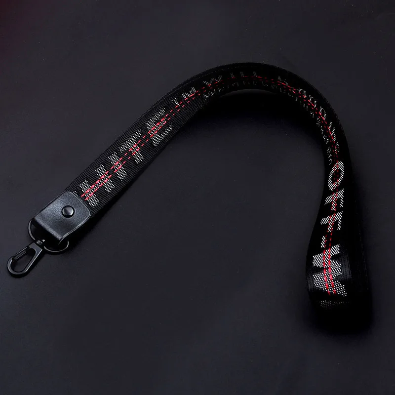 Off White брелок плетеная лента брелки для женщин мужской чехол для телефона ремешок брелок автомобильный брелок-кошелек кулон ювелирные изделия
