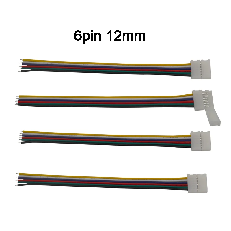 100 шт. фонарь для светодиодной ленсветильник WS2811 WS2812B 5050 RGB RGBW|Соединители| |