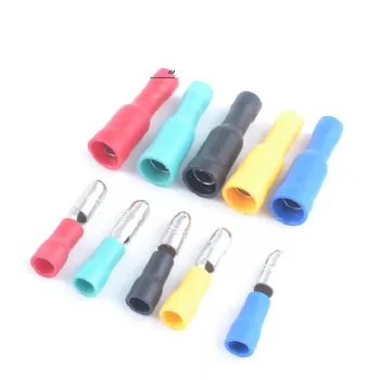 

100PCS 50pcs Female 50pcs Male Male and female insulated connection terminal wire fast connector FRD2 MPD2-156