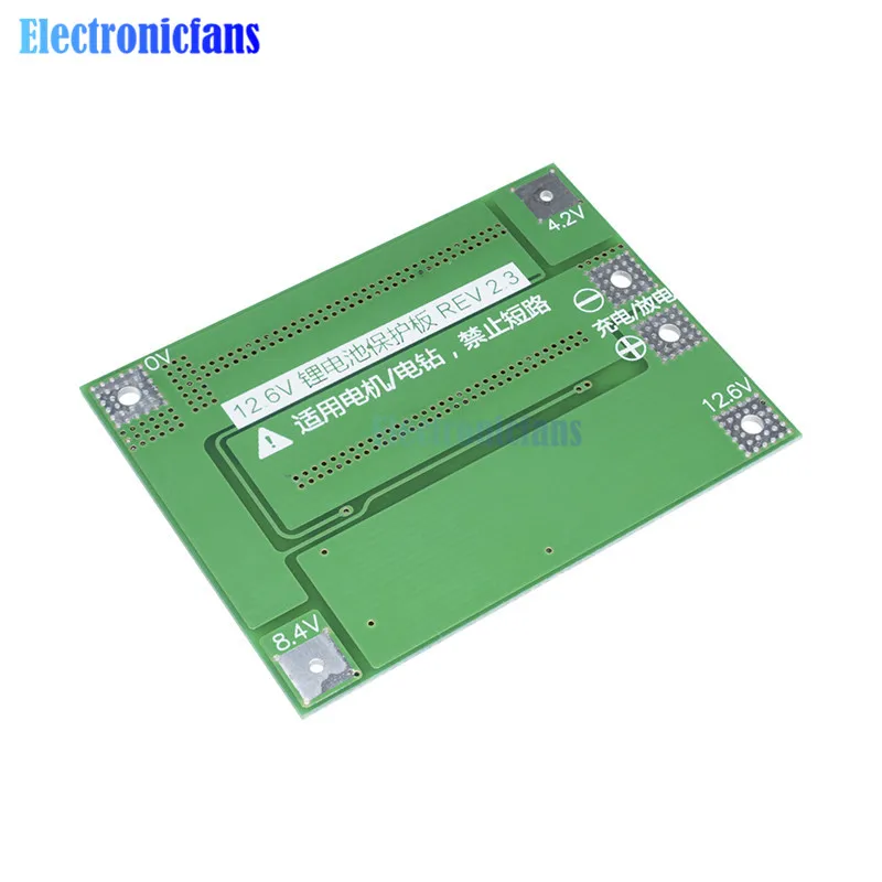 3S 40A литий-ионная батарея зарядное устройство Lipo ячеечный модуль PCB плата защиты BMS для сверлильного двигателя 12,6 в с балансом