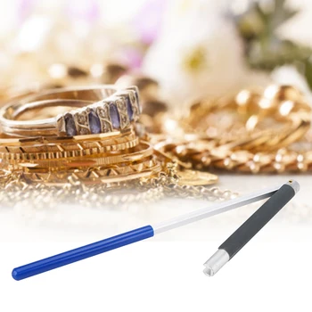 

professional Aluminum Sandpaper Ruler Jewelry Polishing Tool Manual Sandpaper Stick for Jeweler Jewelry Making Tool Accessory