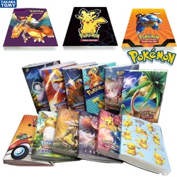 Album de collection de cartes Pokemones, livre de 240 pièces, liste des plus chargées, jouets, cadeau de noël pour enfants 