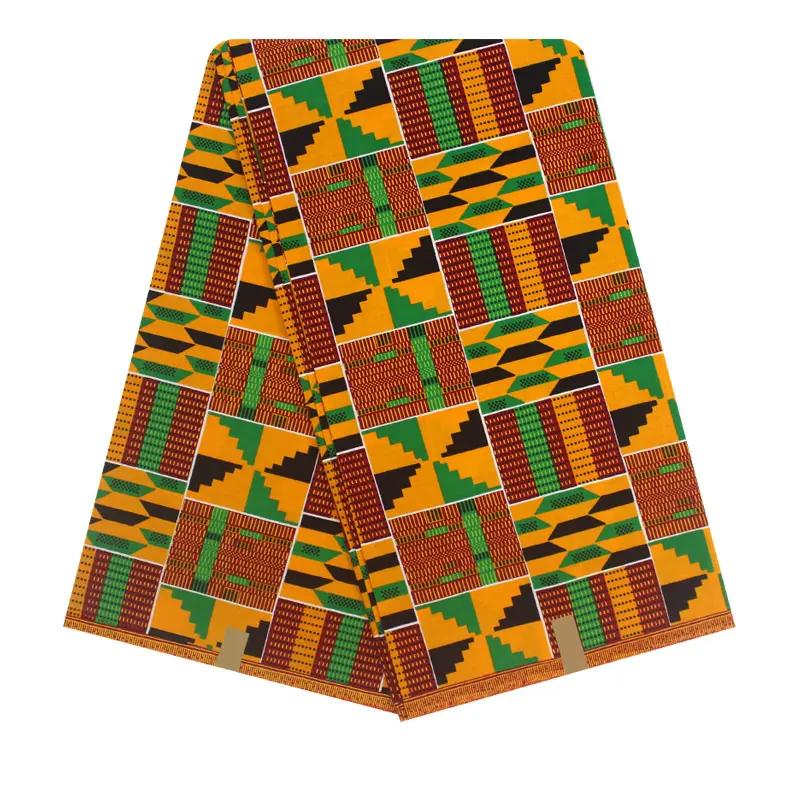 1 ярд африканская ткань Африканская вощеная ткань принтом Анкара ткань для лоскутного батика tissu воск 1 ярд хлопок ткань для платья