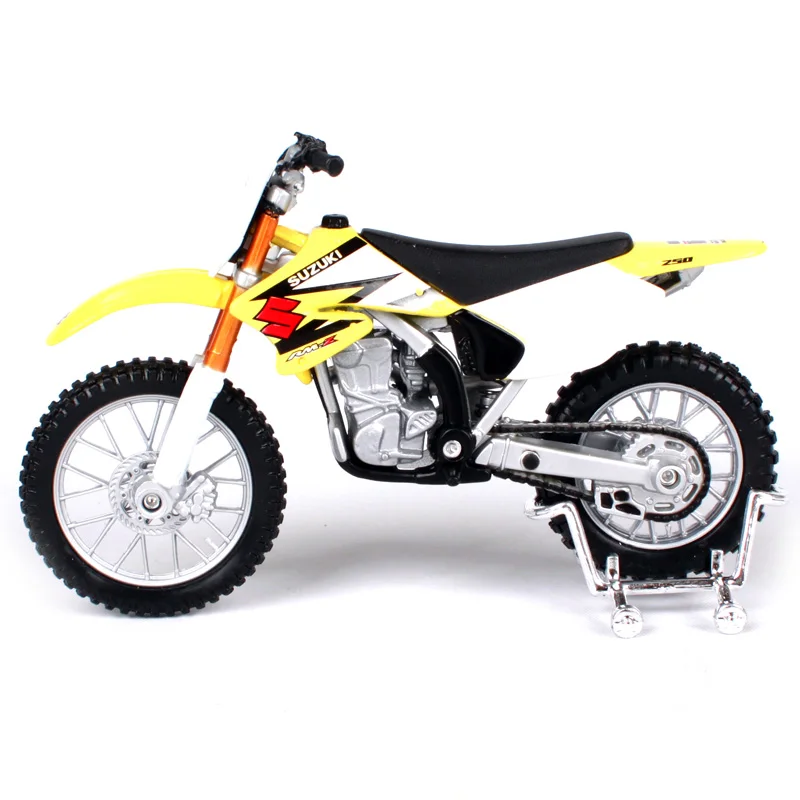 Maisto 1/18 1:18 Масштаб Suzuki RM Z250 Мотоциклы мотоциклы литые модели дисплей подарок на