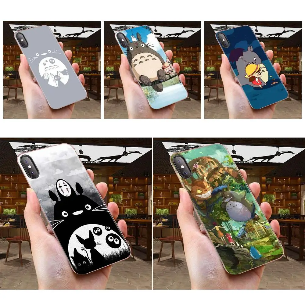Мягкий ТПУ чехол для телефона My Neighbor Totoro Anime Xiaomi Mi3 Mi4 Mi4C Mi4i Mi5 Mi 5S 5X 6 6X 8 SE Pro Lite A1 Max Mix 2