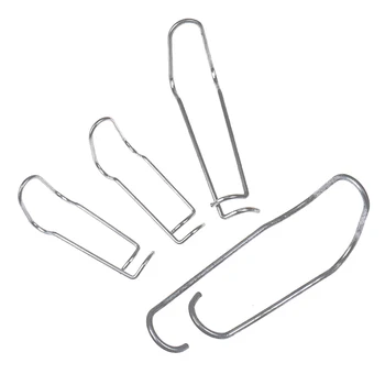 

Pipe support fixing clamp Connector Steel Pressing spring Wire clip buckle for garden Greenhouse building Hardware 4Size