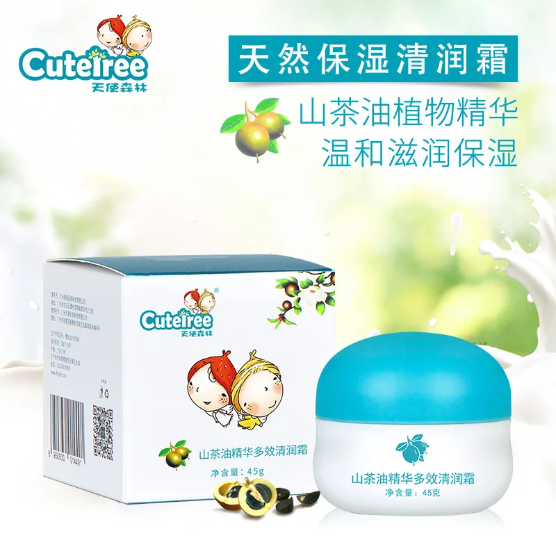 

Tianshishenlin Four Seasons Moisturizing Moist Cream Camellia Oil Essence Facial Cream Body Cream Non-Greasy Baby Products 45G