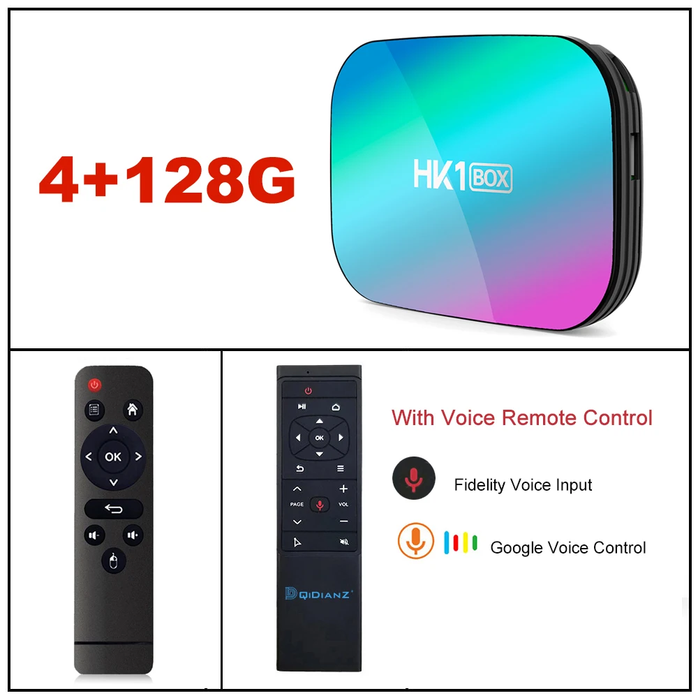 HK1 коробка Android 9,0 быстрая ТВ коробка Amlogic S905X3 2,4G/5G двойной Wifi AC BT4.0 LAN 1000M 8K Mini Max Plus медиаприставка 4GB 128GB - Цвет: 4g128g mt12