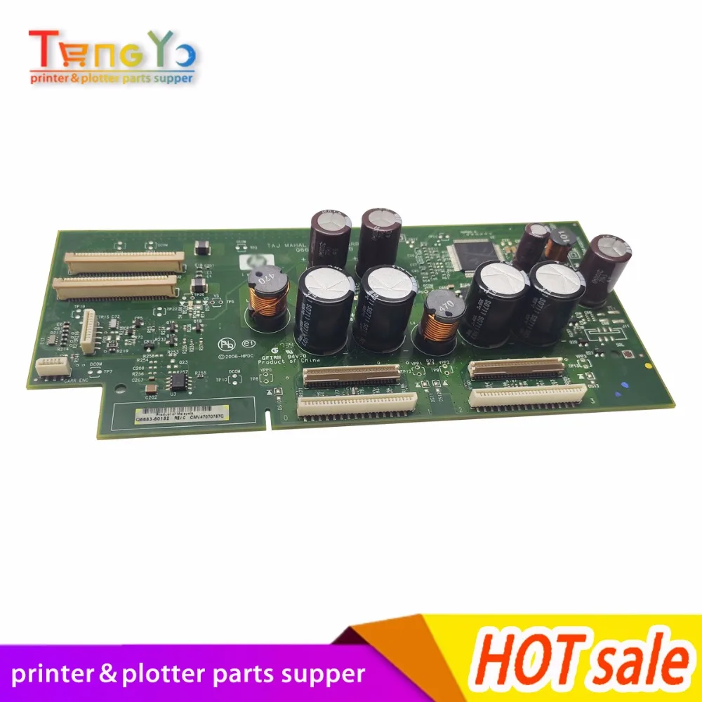 Q6683-60191 Q6683-60152 каретки ПК доска для hp Designjet T1100 T610 каретки плоттера части