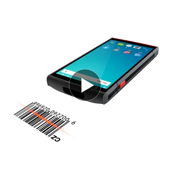 

5.5'' Large Screen Industrial Rugged 4G GPS 2d Bluetooth Android Portable Barcode Scanner Pda Handheld Data Terminal Scanner