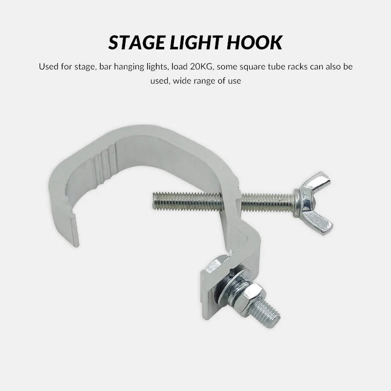 10 шт./лот Алюминиевые крючки для светодиодных фонарей профессиональное