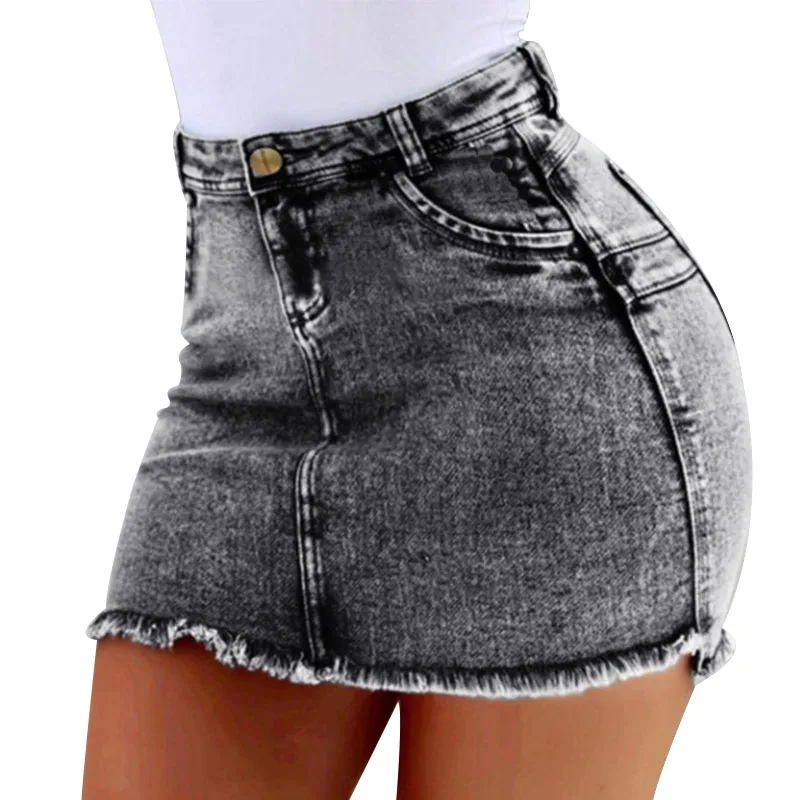 Nice Pop mujeres lavado Tassel bolso sexy falda de cadera Falda vaquera de  verano Mini faldas Pop 88|Pantalones vaqueros| - AliExpress