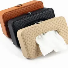 Автомобильная коробка для салфеток из искусственной кожи солнцезащитный козырек Тип коробка салфеток держатель авто аксессуары для интерьера