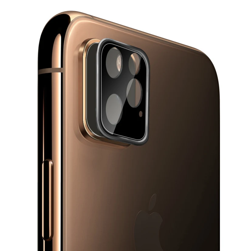 10 шт. полное покрытие против царапин объектив камеры закаленное стекло для iPhone 11 Pro Max металлическое стекло защитная темно-зеленая пленка