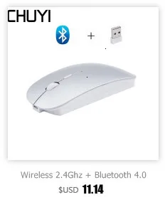 CHUYI Arc Touch Wireless Mouse USB 1200DPI Optical Foldable Mause For Microsoft Laptop Ergonomic Ultra Thin Travel Computer Mice