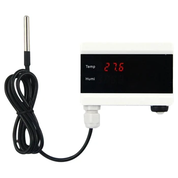 

Temperature and Humidity Detector Home Temperature and Humidity Alarm Sensor WIFI Remote Monitoring