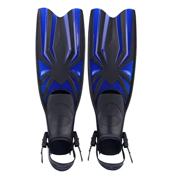 

Adult Short Light Swim Fins with Self-Adjustable Comfortable Full Foot Flippers Pocket Perfect for Traveling