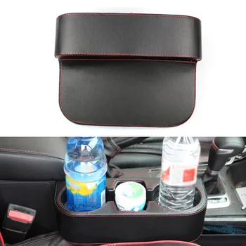 

Accessories Car Cup Holder Auto Water Bottle Faux Leather Interior Vehicle Mount