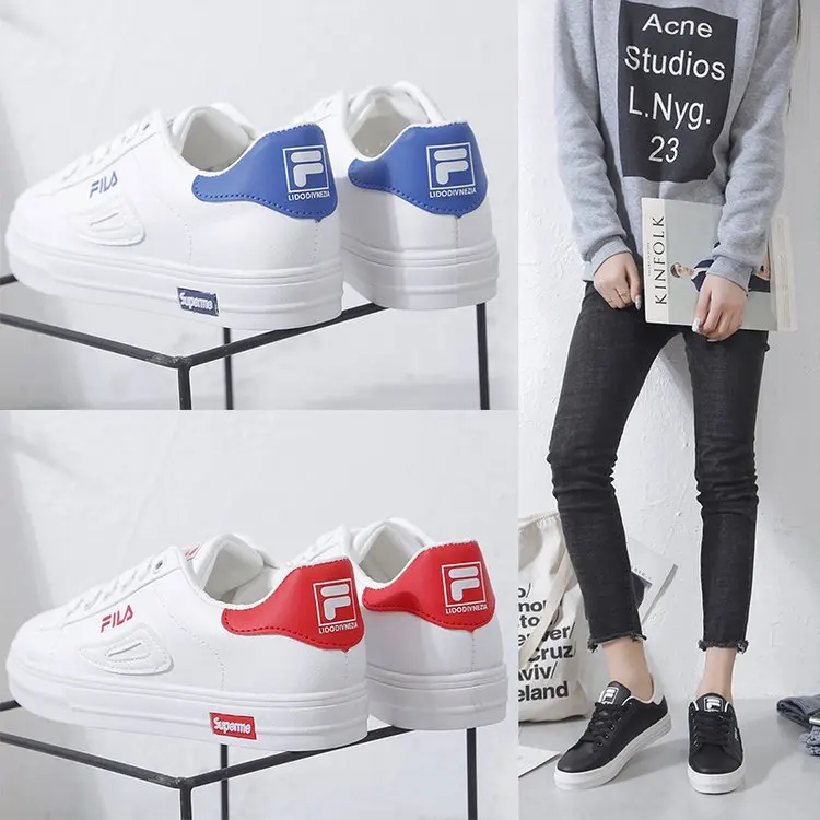 

2019 Autumn And Winter New Style Korean-style Trend Embossed Leather Space Casual Board Shoes Anti-slip