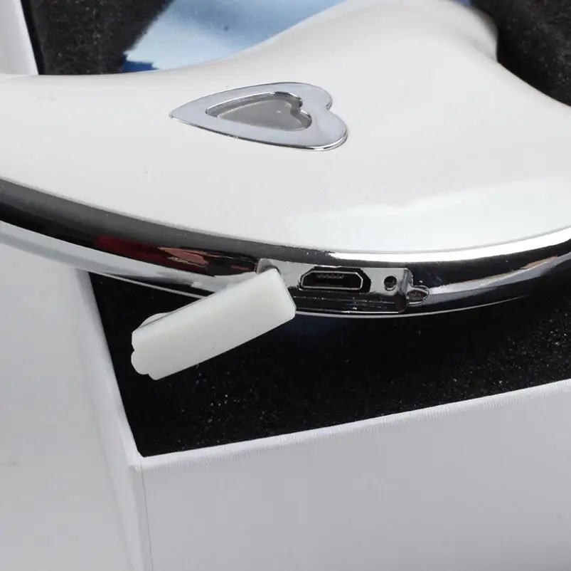 Массажер для лица дельфина с USB зарядкой массажер микротоком 360 градусов в форме V