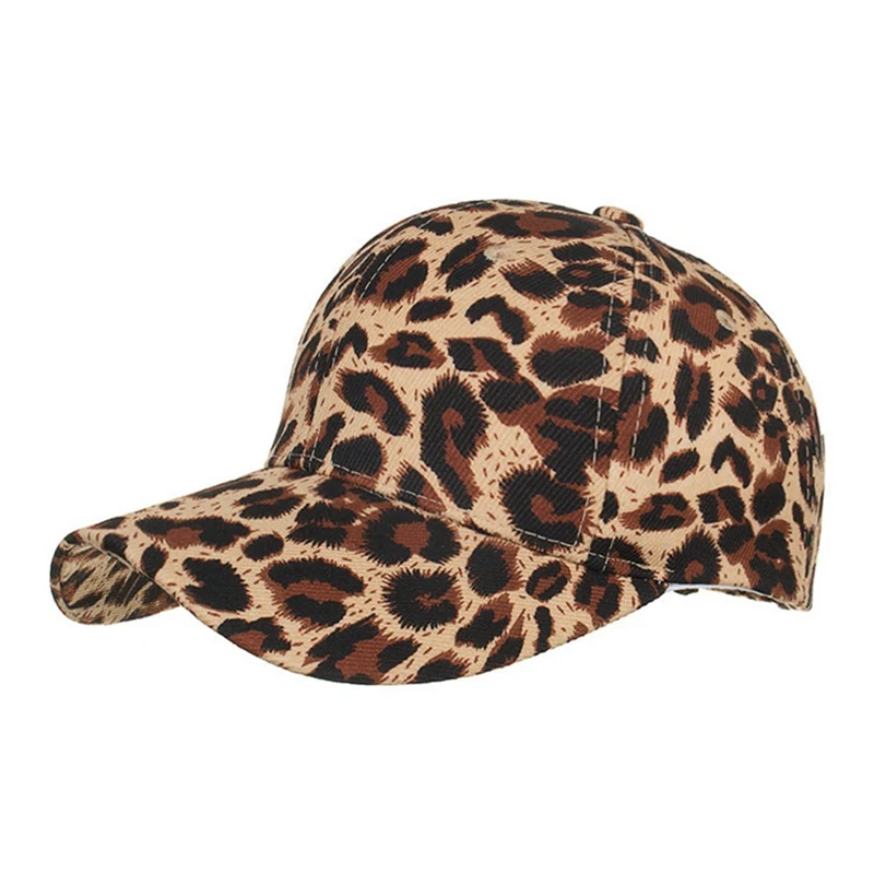 

Unisex Hip-Hop Leopard Print Baseball Cap 2020 Women and Men Hats Sun Beach Summer Snapback Sun Hats Adjustable Caps
