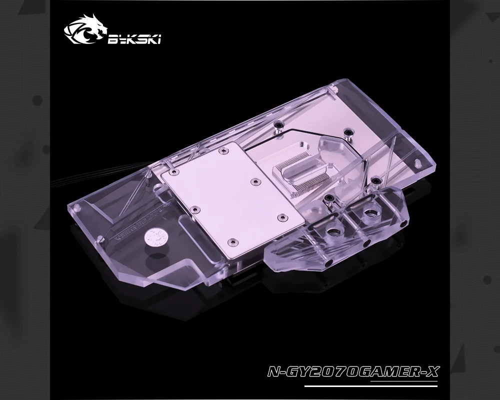 Bykski N-GY2070GAMER-X, полное покрытие видеокарты водяного охлаждения блок, для Galaxy RTX2070 геймер/общее, Gainward RTX2070
