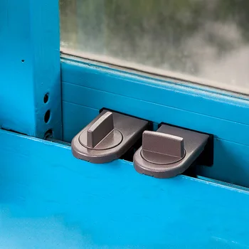 

1 Piece Bolt Locking Catch Push Lock Security Window Home Security Metal Sliding Slide Patio Tool Parts