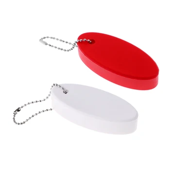 

2x Portable Floating Keychain Keyring Buoyant Float fo Yachting Water Sports