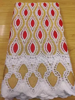 

5yards african cotton lace fabric 2020 high quality lace nigerian swiss voile lace swiss voile lace in switzerland dubai fabric