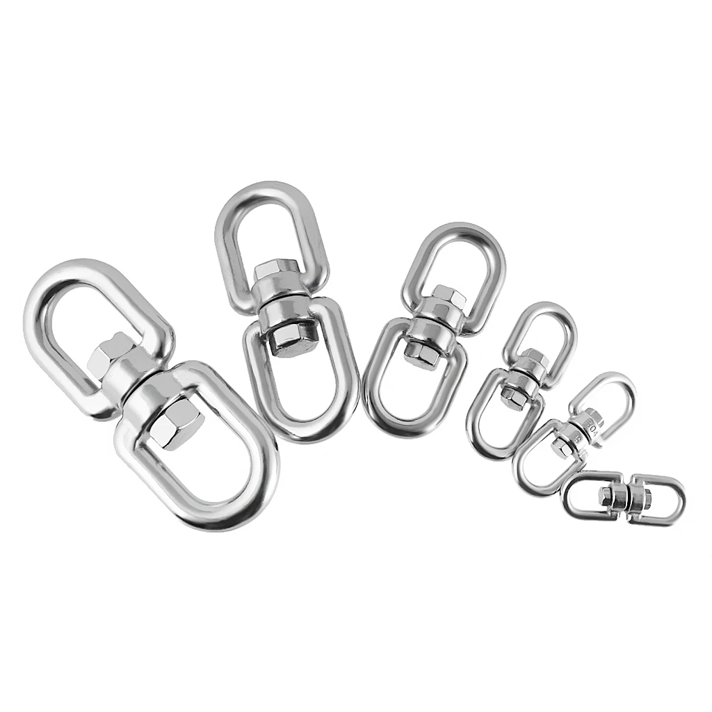 Нержавеющая сталь Карабин Кемпинг Универсальное кольцо-держатель для 8-модель цепи пряжки брелок Пеший Туризм на открытом воздухе