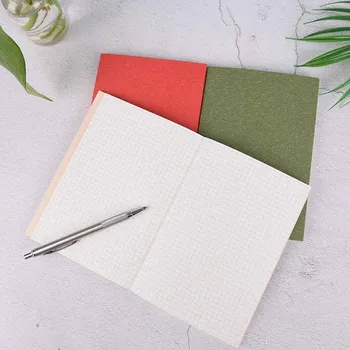 

1Pc 5mm Grid Notebook Graph Paper Notepad Simple Grid Sketch Notebooks Student Office Supplies