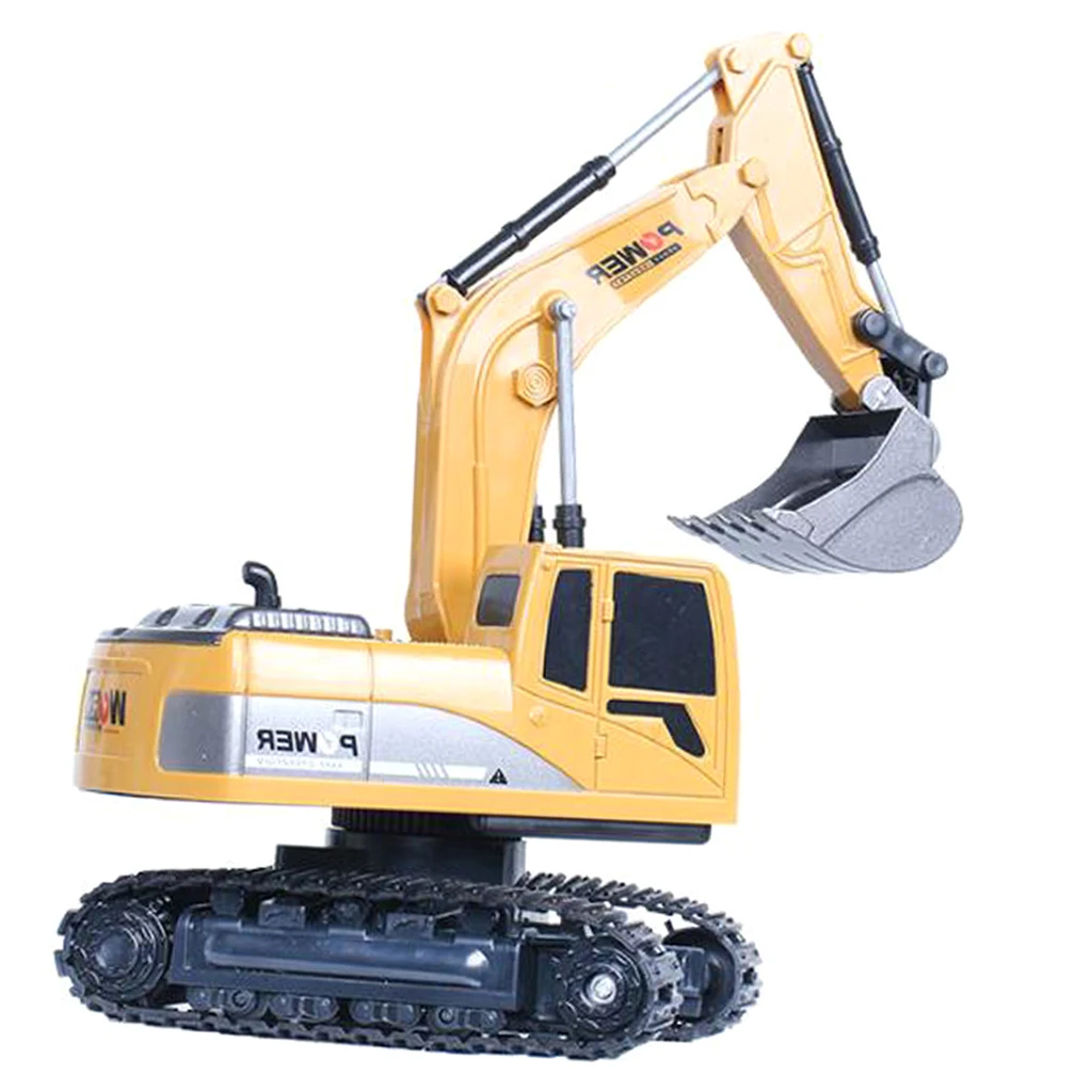 

Remote Control Excavator RC Construction Vehicles, 2.4G Full Function Digger Toys for Kids Boys Girls Birthday Gifts