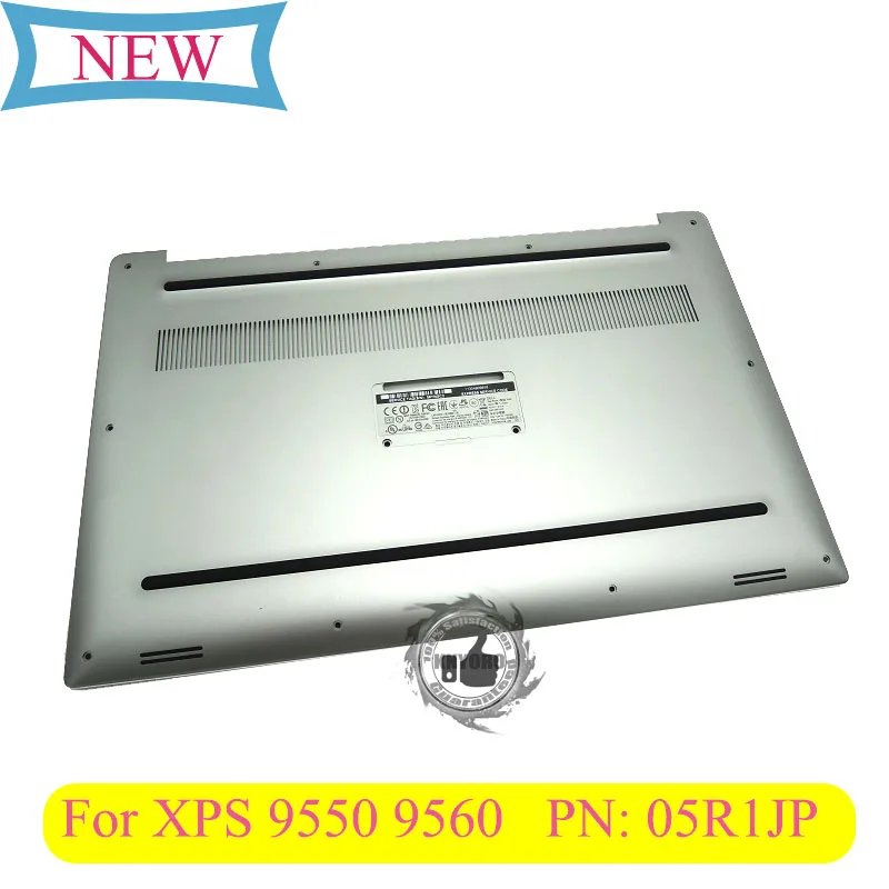 Новинка для Dell XPS 9560 lcd задняя крышка и lcd передняя рамка и Упор для рук и нижняя крышка и табличка - Цвет: Bottom case cover
