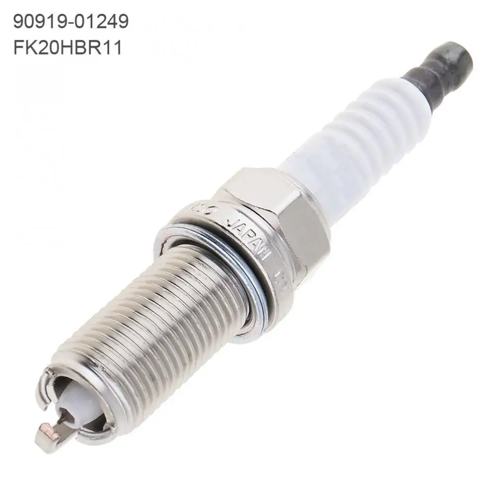 4 Pcs Metal Car Ignition Plug Iridium Triple Head Spark Plugs Nozzles