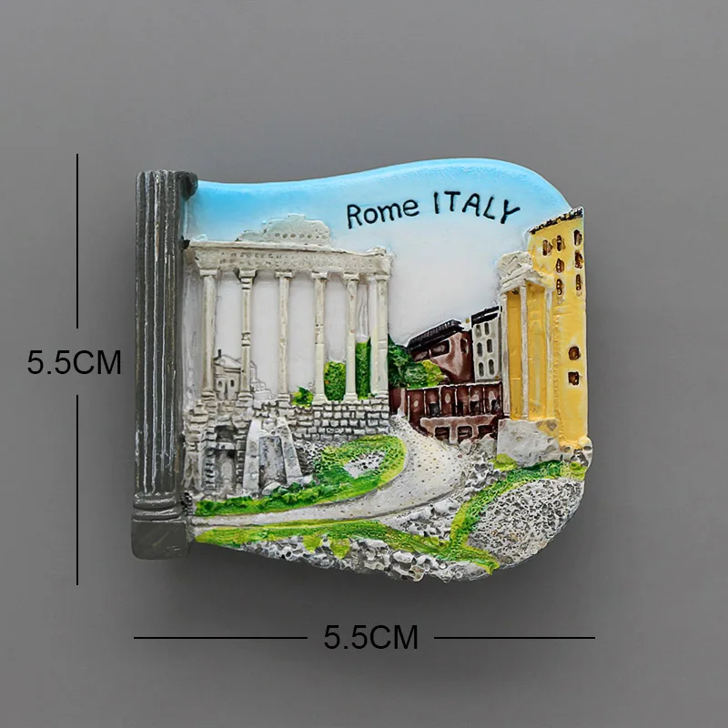Calendario Magnetico 3D Mozart In Resina | Souvenir Da Viaggio Vienna | Magnete Da Frigo Artigianale