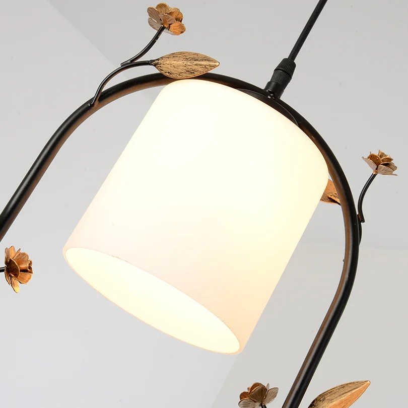 Американский кантри ресторан подвесной светильник птица лампа сад железный светодиодный обеденный кулон с табличкой свет Современная подвесная осветительная арматура E27