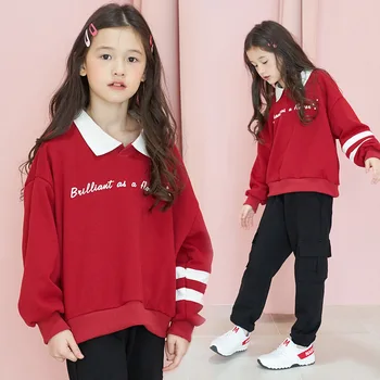 

Kids Tracksuit 2020 Autumn Long Sleeve Girls Costume Children Clothing Sweatshirt Pants Suits for Girls Clothes Set 12 13 Years