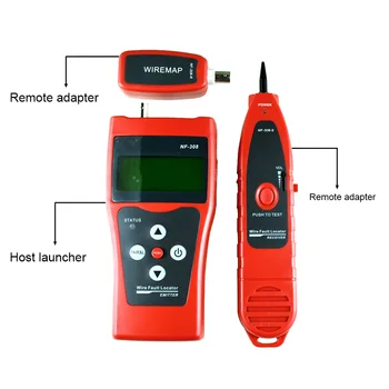 

RJ45 Electrical Instruments Sorting Multipurpose Length Test 5E 6E Measuring Tools Network Cable Tester Handheld Searching
