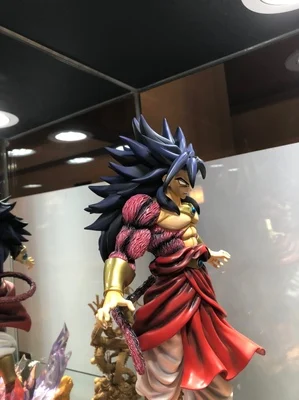 Spot Dragon Ball Смола ручной работы Broli Super Saiyan 4 фигурка модель