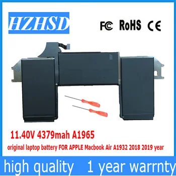 

11.40V 4379mah A1965 original laptop battery FOR APPLE Macbook Air A1932 A2179 2018 2019 year