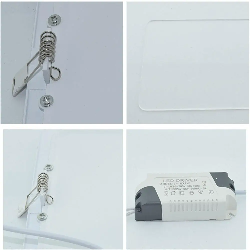 

LED Panel Ceiling Light Down Light Ultra Thin Lighting Decoration 9W 500LM