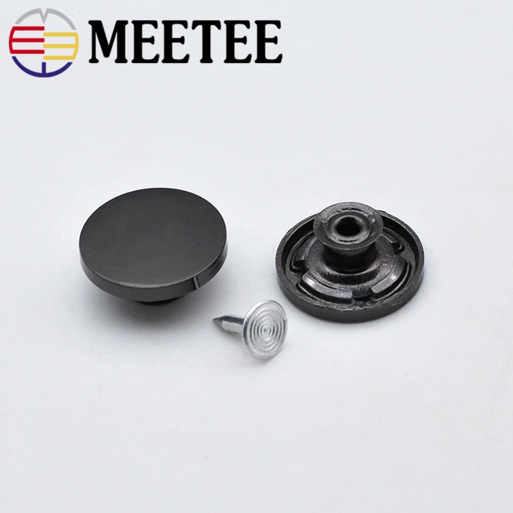 25pcs Metal Snap Buttons Zinc Alloy Jeans Button Press Studs Fasteners for Sewing Leather Craft Clothes Decorative|Пуговицы| |