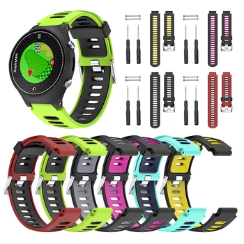 

Outdoor Wristband For Garmin Forerunner 735XT 735/220/230/235/620/630 Smart Watch Soft Silicone Strap Replacement Watch Band