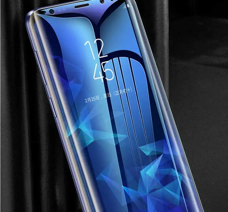 100D Гидрогелевая пленка для samsung Galaxy S8 S9 Plus S10E Note 8 9 10 S10 Plus Защитная мягкая защитная пленка не стекло
