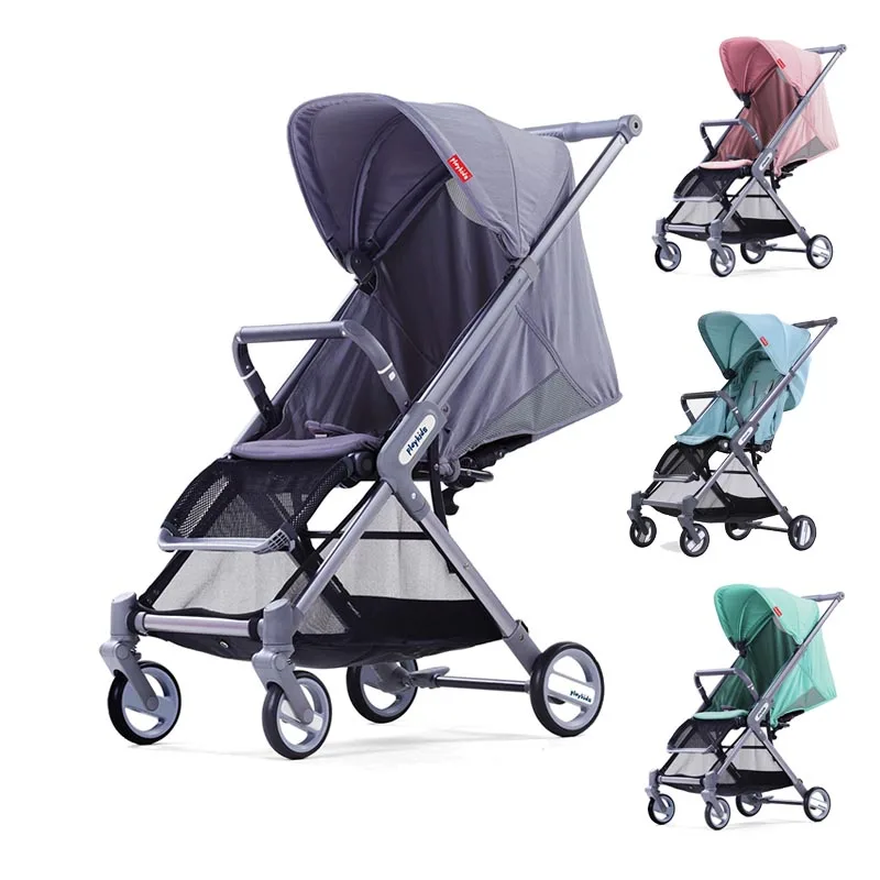 Yoyaplus Baby stroller Lightweight stroller Baby cart Portable Baby trolley 2 in 1 baby car New sty