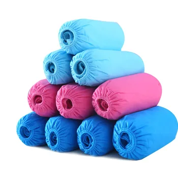 

EYKOSI 100 Pcs Disposable Shoe Covers Indoor Cleaning Floor Non-Woven Fabric Overshoes For Women Men Eco-friendly Comfortable