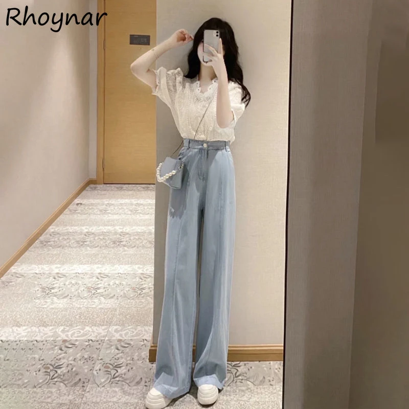 Conjuntos sencillos para mujer, ropa Popular de ocio para estudiantes,  estilo coreano Harajuku, ropa de calle elegante, combina con todo|Trajes de  pantalón| - AliExpress