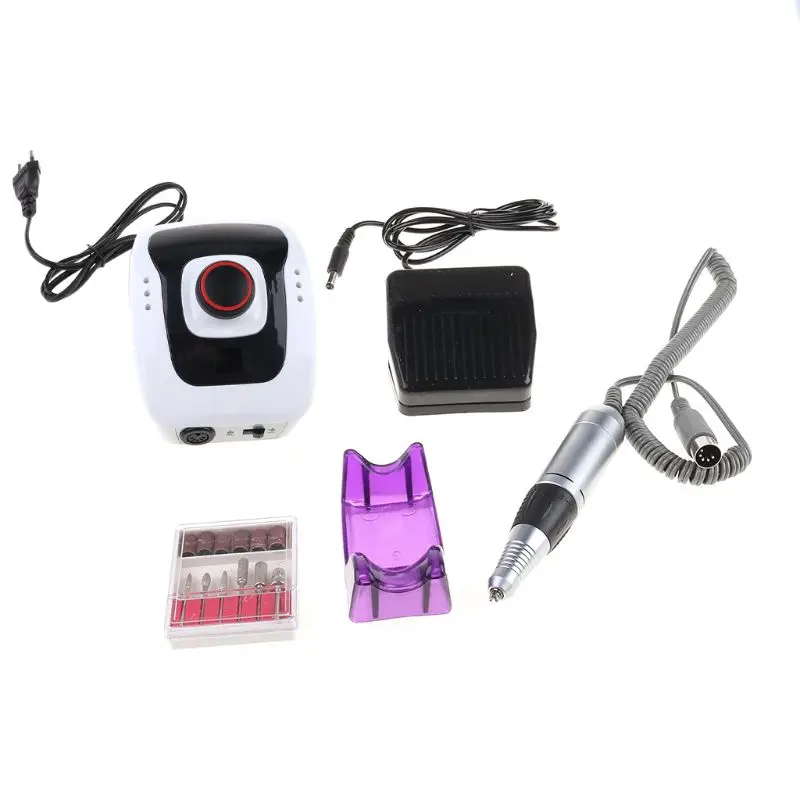 

2020 EU US Nail Polishing Machine 5000 rpm High Speed Electric Grinding and Device Fingernail Removal Manicure Tools