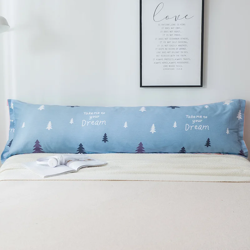 Cilected Comfy Home Чехол для подушки с геометрическим рисунком из мультфильма, длинная двойная наволочка для подушки, защитный Хлопковый чехол для подушки, модная подушка